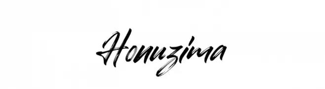 Honuzima  Frei Schriftart Herunterladen