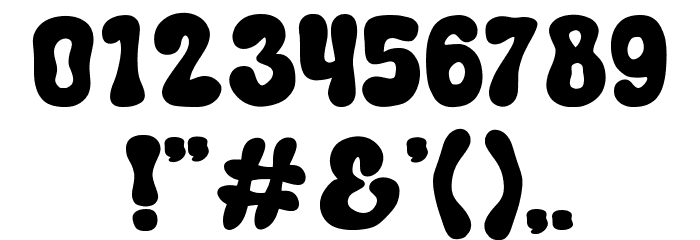 Hony Moon Font OTHER CHARS