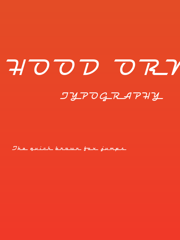 Hood Ornament Poster