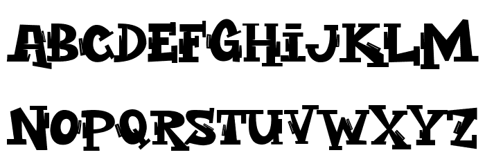 Hood Rulez Font LOWERCASE