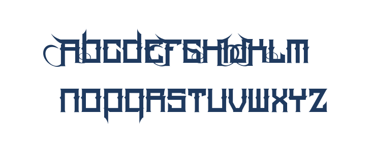 HoodRich-Regular Lowercase