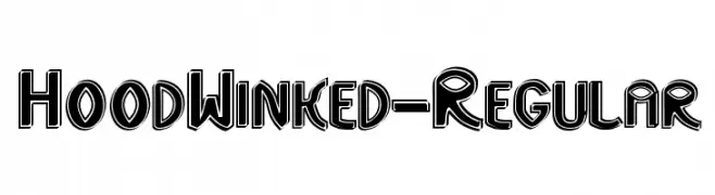 HoodWinked-Regular  Fuentes Gratis Descargar