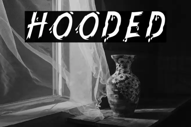 Hooded Font examples