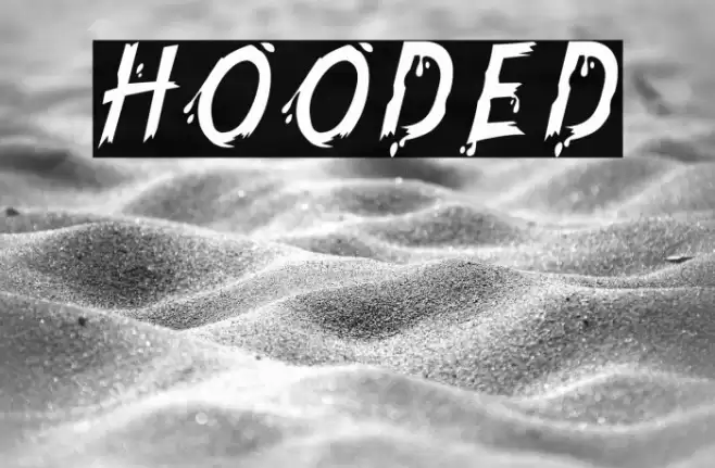 Hooded Font examples