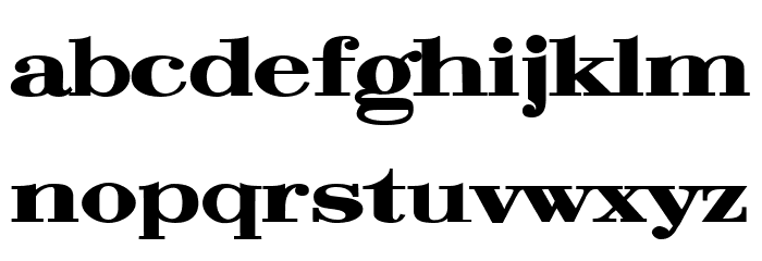 Hoodie Regular Font LOWERCASE