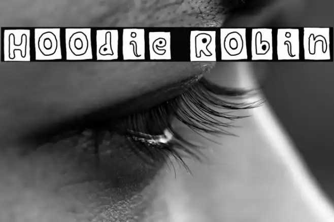 Hoodie Robin Font examples