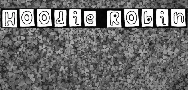 Hoodie Robin Font examples