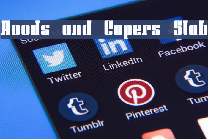 Hoods and Capers Slab Example 3