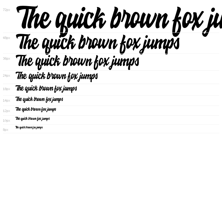 Hoodson Script Free Demo Regular Waterfall