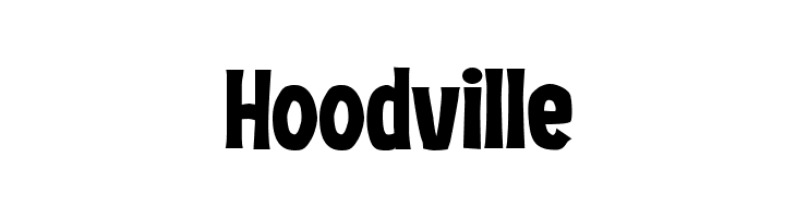 Hoodville  Fuentes Gratis Descargar