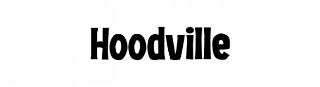 Hoodville  フリーフォントのダウンロード