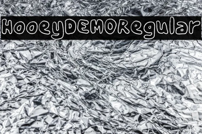 HooeyDEMO-Regular Example 3
