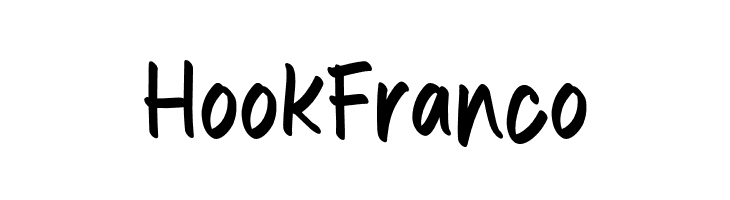 Hook Franco  baixar fontes gratis