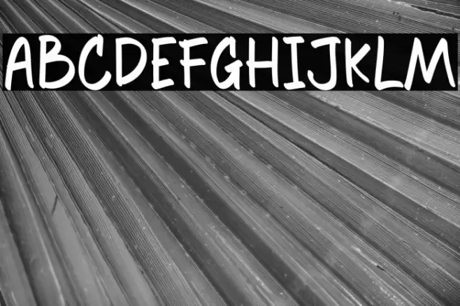 Hook Franco Font examples