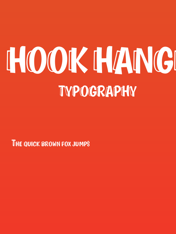Hook Hanger Poster