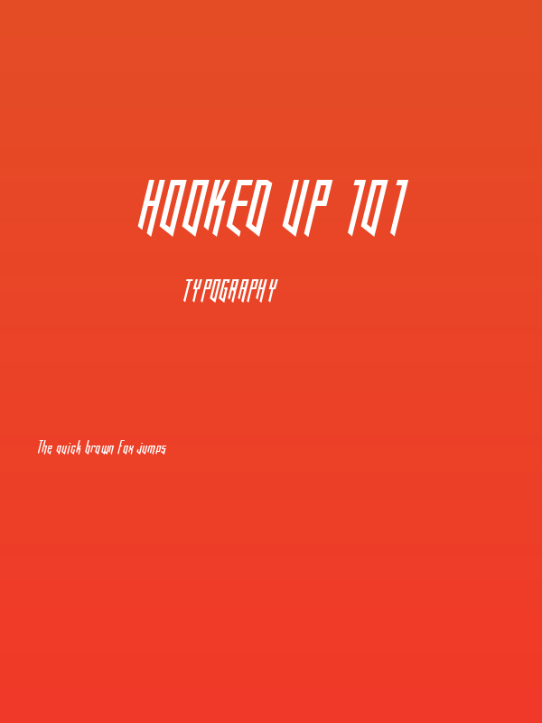 Hooked Up 101 Poster