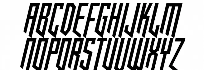 HookedUpOneOhOne-Regular Schriftart Groß