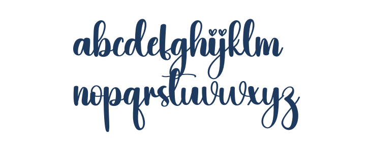 Hooked Lowercase