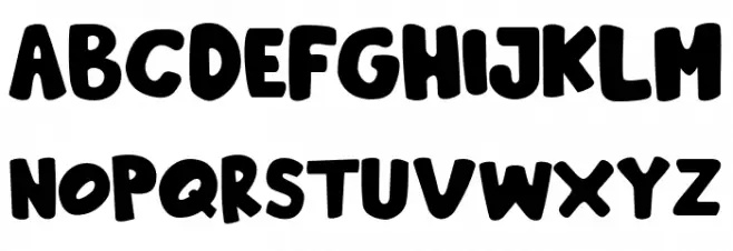 Hooliday Font Litere mari