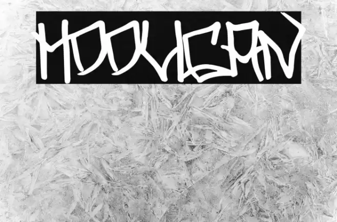 Hooligan Font examples