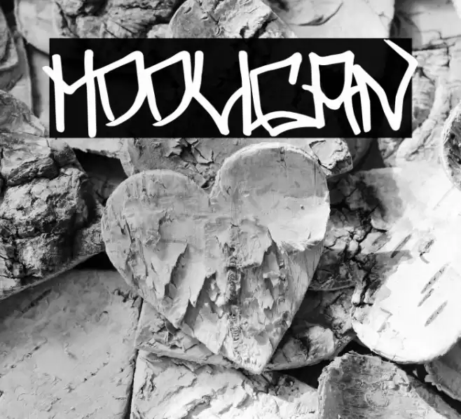 Hooligan Font examples