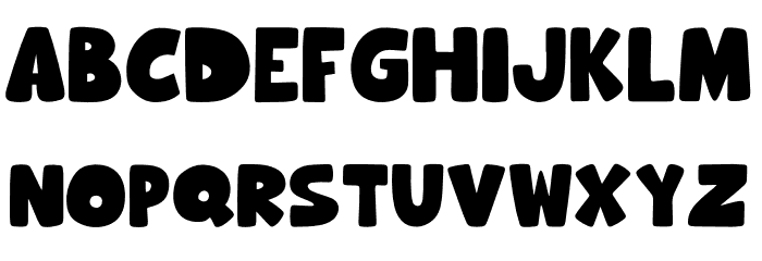 Hooman Love Font LOWERCASE