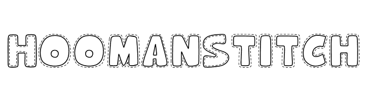 Hooman Stitch  Frei Schriftart Herunterladen