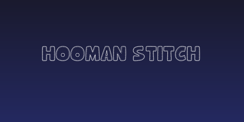 Hooman Stitch Social Header