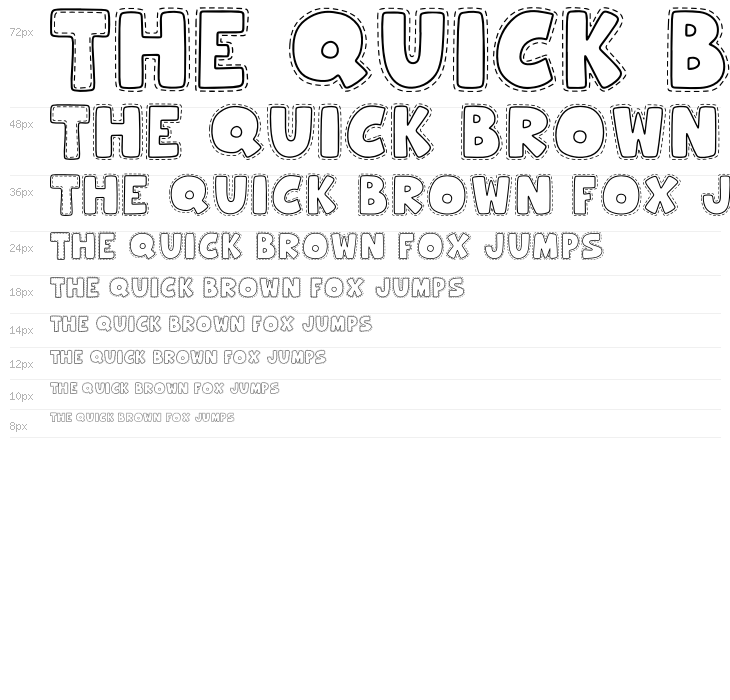 Hooman Stitch Waterfall