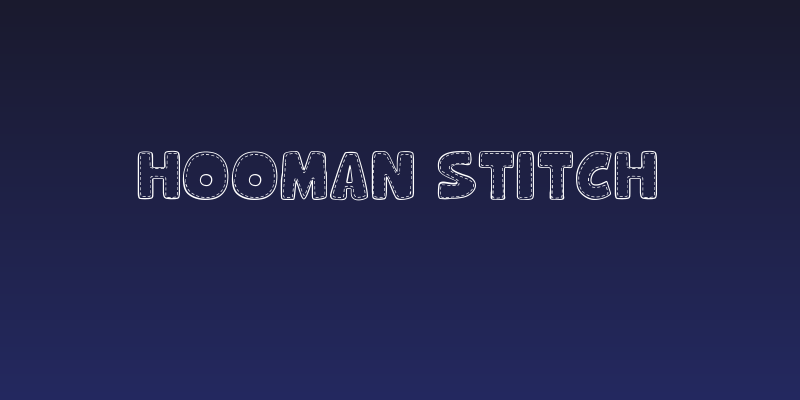 Hooman Stitch Social Header