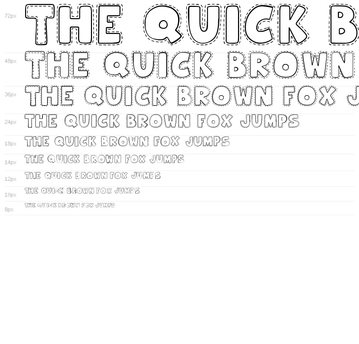 Hooman Stitch Waterfall