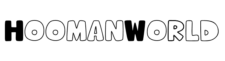 Hooman World Шрифта
