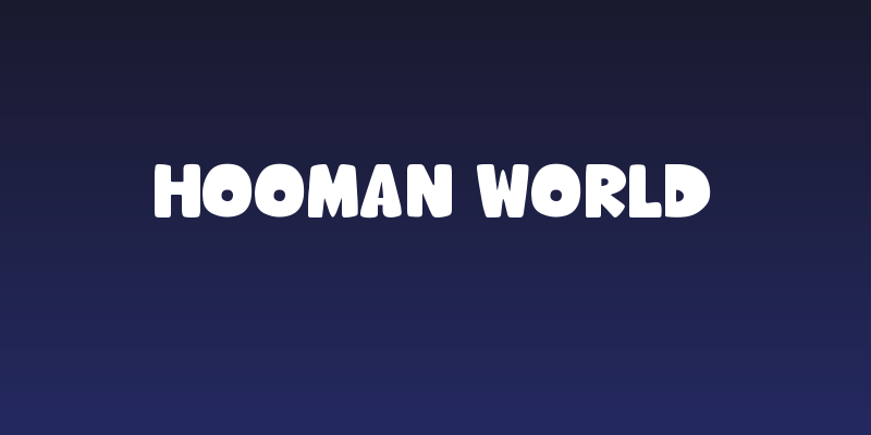 Hooman World Social Header