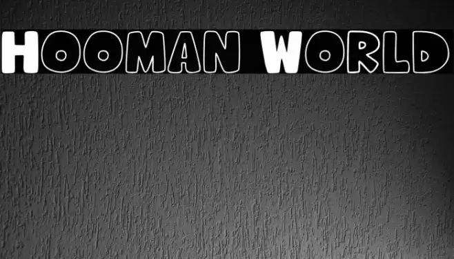 Hooman World Caratteri examples