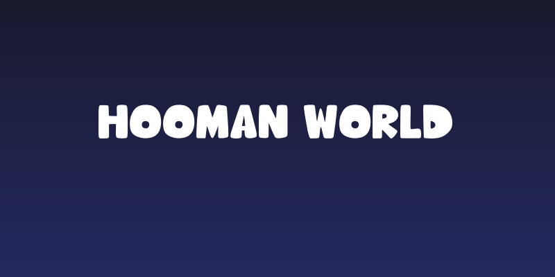 Hooman World Social Header