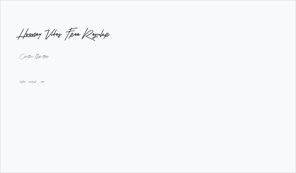 Hooney Vibes Free Regular Business Card