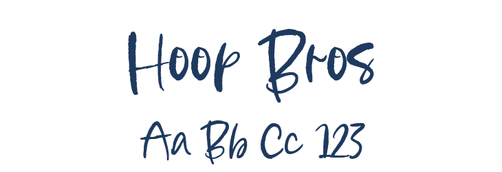 Hoop Bros Font Preview