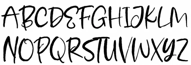 Hoop Bros Font UPPERCASE