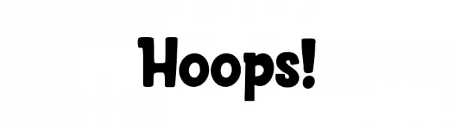 Hoops!  नि: शुल्क फ़ॉन्ट्स डाउनलोड