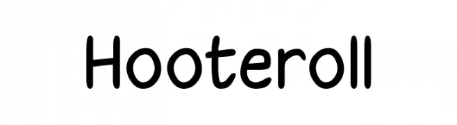 Hooteroll  baixar fontes gratis