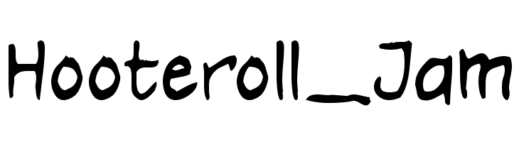 Hooteroll_Jam  Free Fonts Download