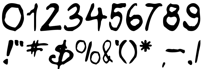 Hooteroll_Jam Font OTHER CHARS