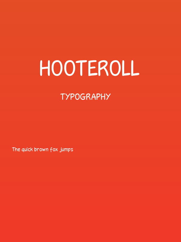 Hooteroll Poster