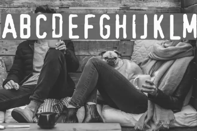 Hootie! Font examples