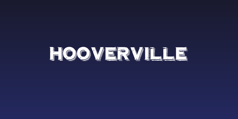 Hooverville Social Header