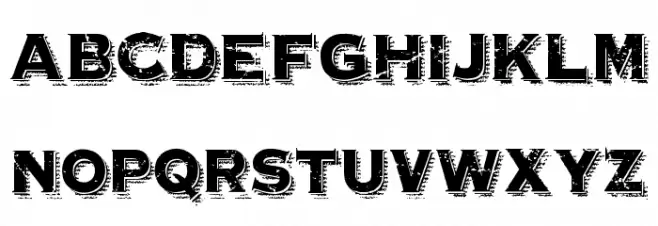 Hooverville Caratteri MINUSCOLO