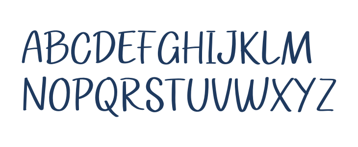 Hope Cartoon Uppercase