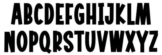 Hope City Schriftart Groß