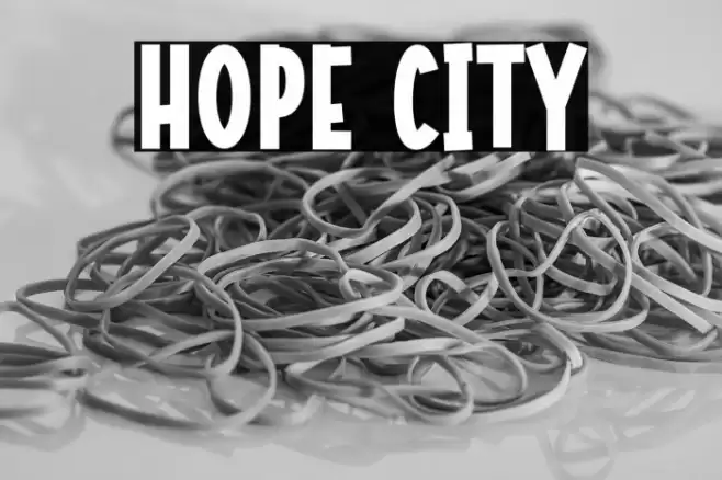 Hope City फ़ॉन्ट examples
