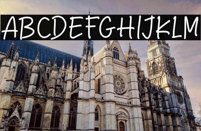 Hope Take Font examples